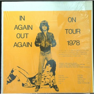 ROLLING STONES Live: In Again - Out Again (On Tour 1978) Oakland Records 1979 LP